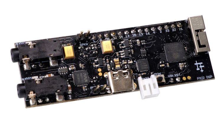 PICO DSP is Compact Arduino-Compatible ESP32 Board for Digital Signal Processing Applications