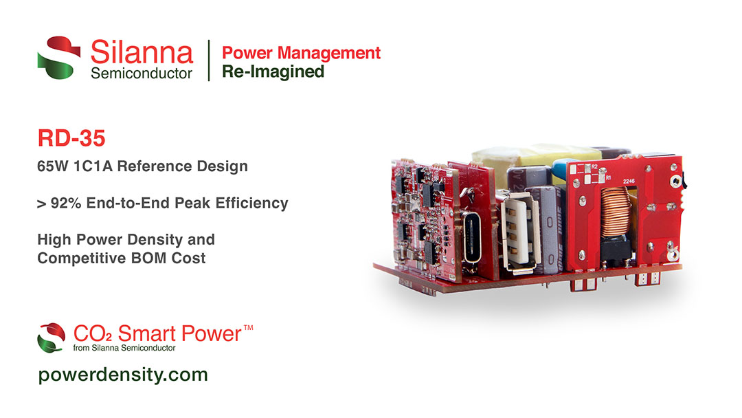 Multi-port 65W fast charger reference design